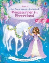 Cover: Mein Anziehpuppen-Stickerbuch: Prinzessinnen im Einhornland