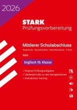 Cover: STARK Englisch E-Kurs - Mittlerer Schulabschluss (MSA) 2026 NRW - Prüfungsvorbereitung
