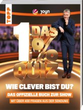 Cover: Das 1% Quiz – Wie clever bist du? Das offizielle Buch zur Show