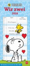 Cover: Peanuts Planer Wir zwei 2026