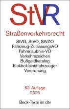 Cover: Straßenverkehrsrecht