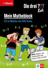 Cover: Die drei ??? Kids: Mein Matheblock 1. Klasse