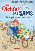 Cover: Die Olchis und das Sams. Die kaputte Wunschmaschine