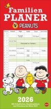 Cover: Peanuts Familienplaner 2026