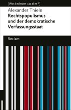 Cover: Rechtspopulismus und der demokratische Verfassungsstaat
