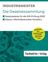 Cover: Industriemeister - Die Gesetzessammlung