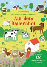 Cover: Mein Immer-wieder-Stickerbuch: Auf dem Bauernhof