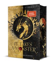 Cover: It Takes a Monster … Dragonblood Academy