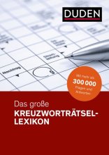 Cover: Duden – Das große Kreuzworträtsel-Lexikon