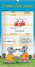 Cover: Uli Stein Timer für zwei 2026: Monatskalender für die Wand