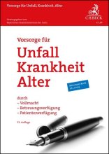 Cover: Vorsorge für Unfall, Krankheit, Alter
