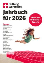 Cover: Stiftung Warentest Jahrbuch 2026