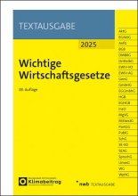 Cover: Wichtige Wirtschaftsgesetze