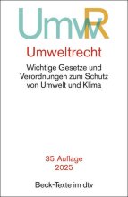 Cover: Umweltrecht