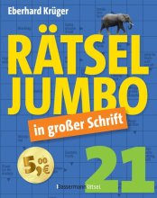 Cover: Rätseljumbo in großer Schrift 21