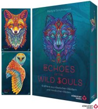 Cover: Echoes of the Wild Souls - Krafttiere aus den slawischen Wäldern und nordischen Weiten (Orakelkarten - Krafttierkarten)