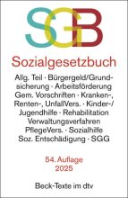 Cover: Sozialgesetzbuch mit Sozialgerichtsgesetz