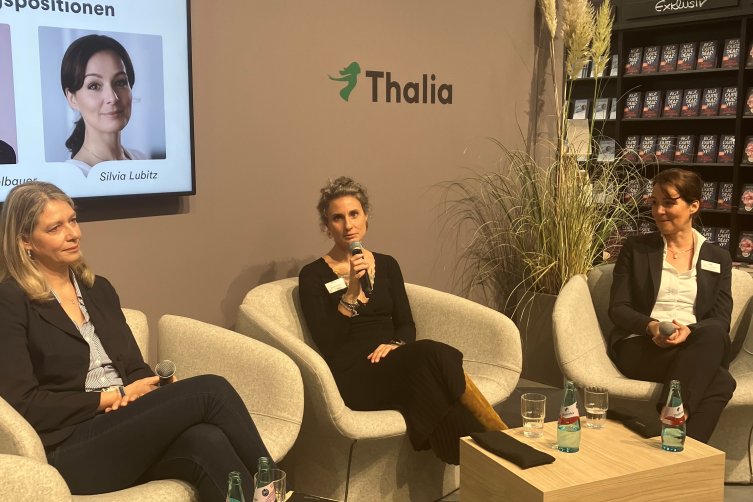 Frauen in Führung bei Thalia (v.li.): Angelika Gerken, Lisa Stollwerk, Silvia Lubitz 