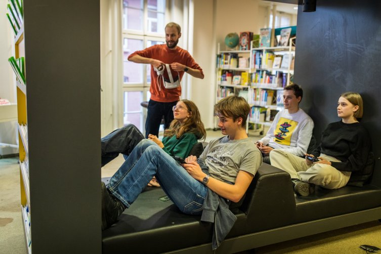 Gaming in der Bibliothek
