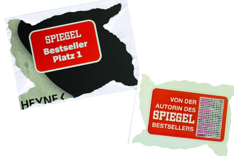 Spiegel-Bestseller Aufkleber