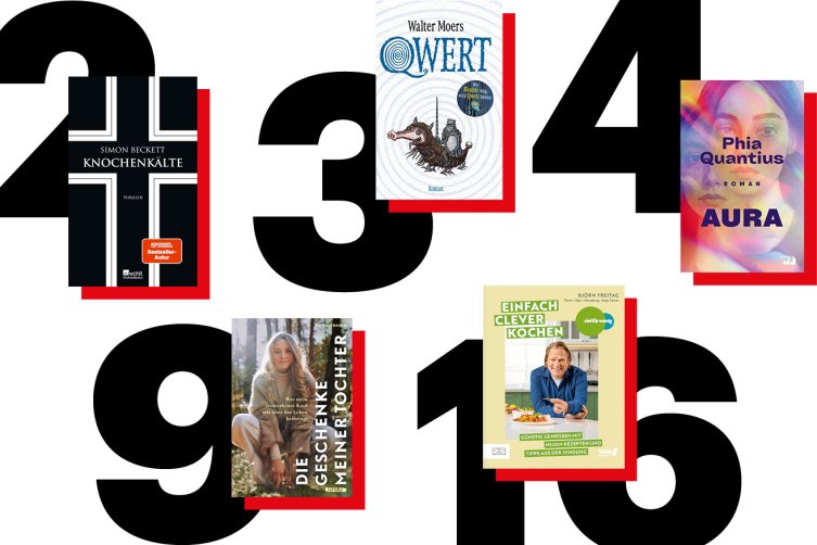 Neu in den Börsenblatt-Bestsellerlisten (3.–9. November 2025)